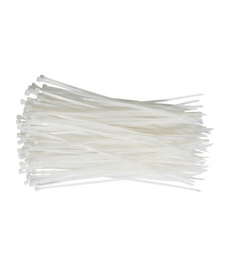 White cable ties, nylon LT73882