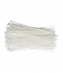 White cable ties, nylon LT73882