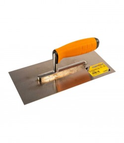 Stainless steel trowel with rubbery handle LT06731