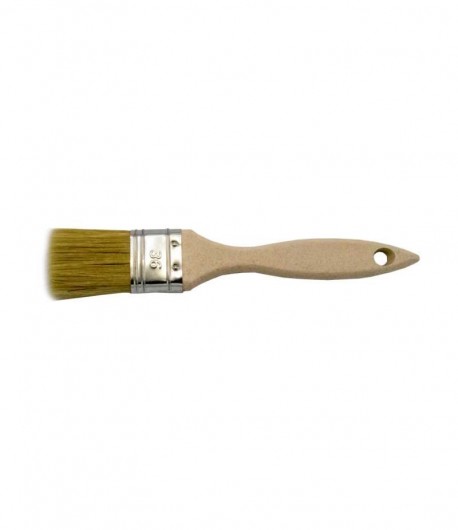 Paint brush, natural wood handle LT09522