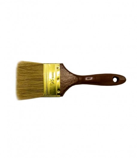 Paint brush, varnished wood handle LT09535