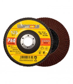 2 pcs velcro discs set, for sanding, 180 mm,  P60, LT07995