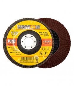 2 pcs velcro discs set, for sanding, 180 mm,  P80, LT07996